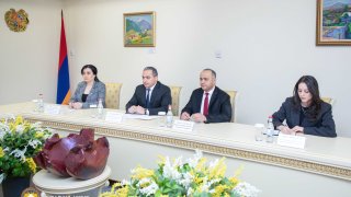 Artur Poghosyan, Chairman of the RA Investigative Committee Received the Ambassador Extraordinary and Plenipotentiary of Georgia to the Republic of Armenia